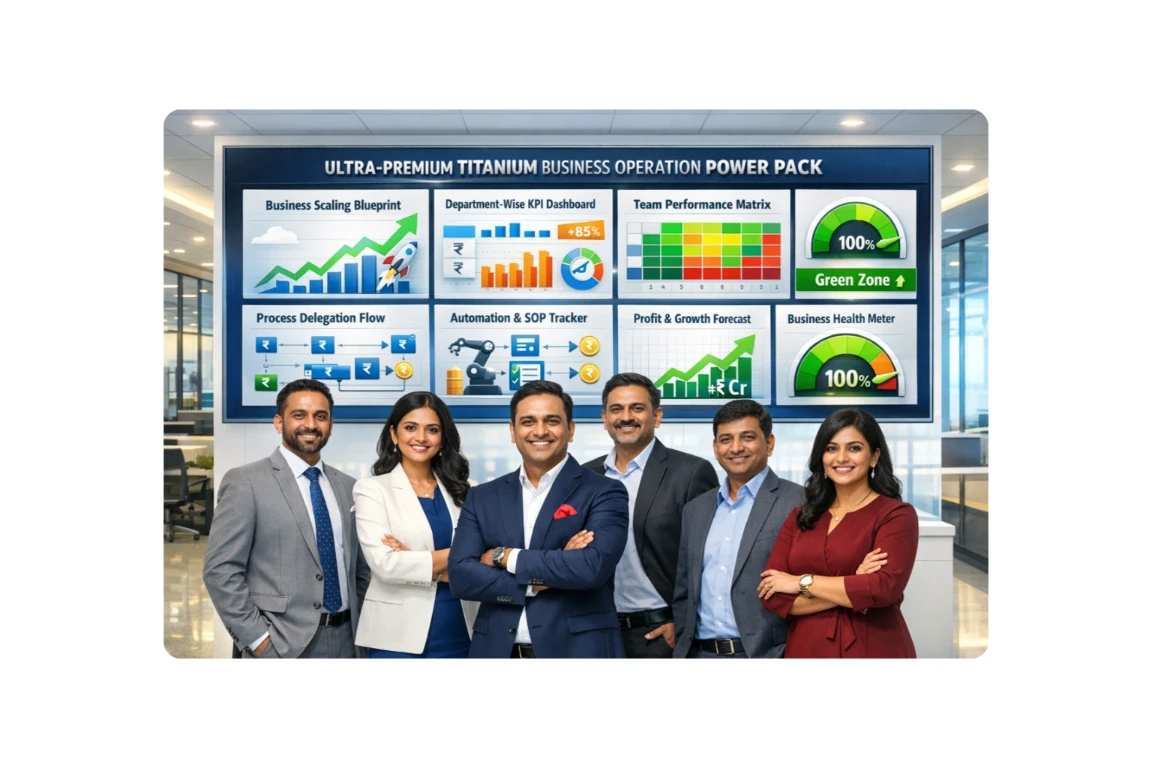 Ultra-Premium Titanium Business Operation Complete Package to Boost Your Revenue 100X